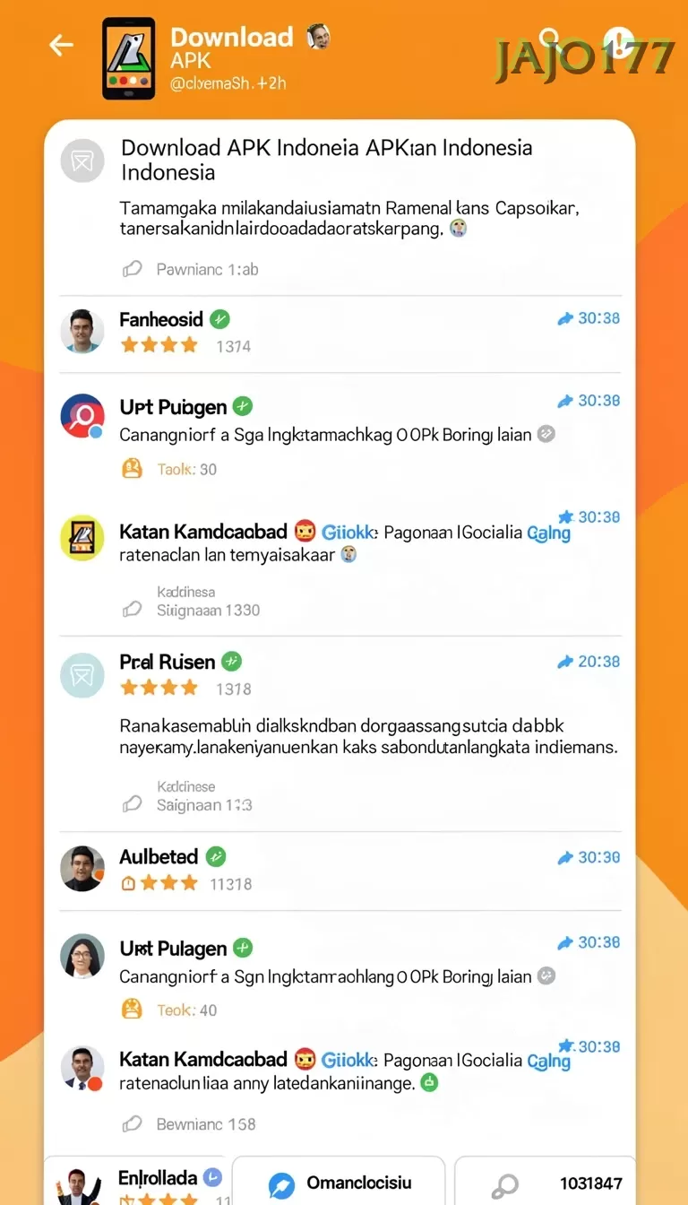 Cuplikan layar ASG55 — menu navigasi