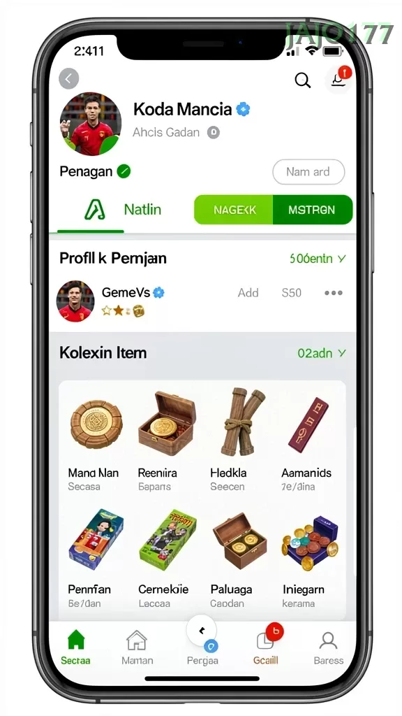 Cuplikan layar RP667 — aktivitas